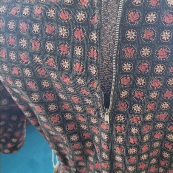 Vintage 1960. Handmade cotton corduroy, dress. 8 US. - Picture 6 of 8